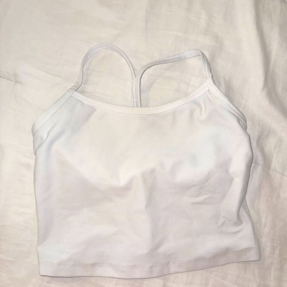 Beyond Yoga White Tank Top